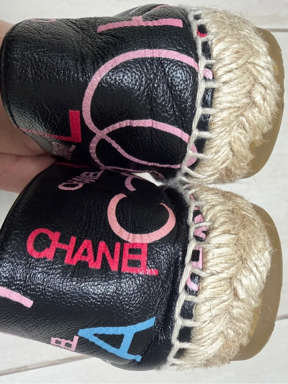 NEW Chanel Cruise Collection Espadrilles size 38